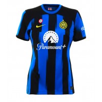 Camiseta Inter Milan Benjamin Pavard #28 Primera Equipación para mujer 2023-24 manga corta